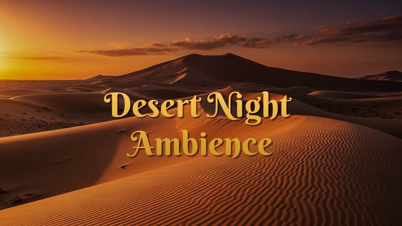 Midnight Dune Ambience | Desert Instrumental Music for Sleep & Inner Peace