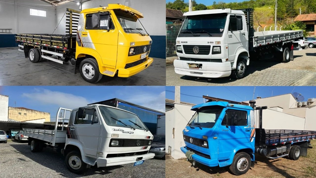 CAMINHÕES VW 3/4 À VENDA A PARTIR DE 25 MIL
