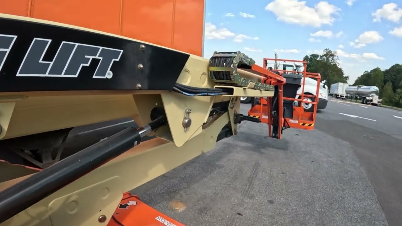 BoomLift Bandit 😈 l 2 for 1 l Hauling JLG 45’ Boomlifts