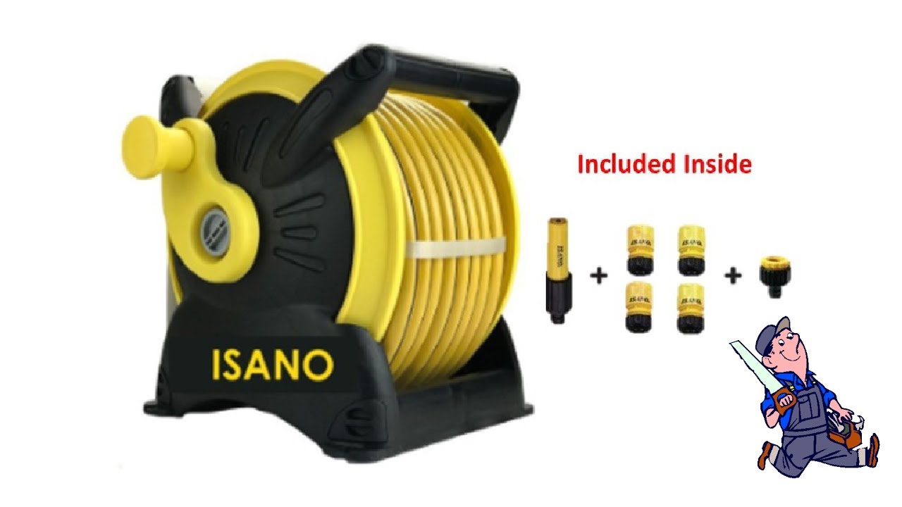 “How To Install” - Isano Stackable Hose Reel Set - IHRS-6120 / IHRS-6115