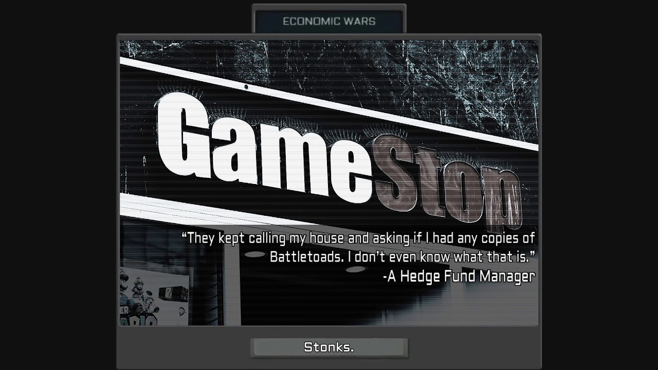 TNO Superevent - The 2021 Gamestop Crisis