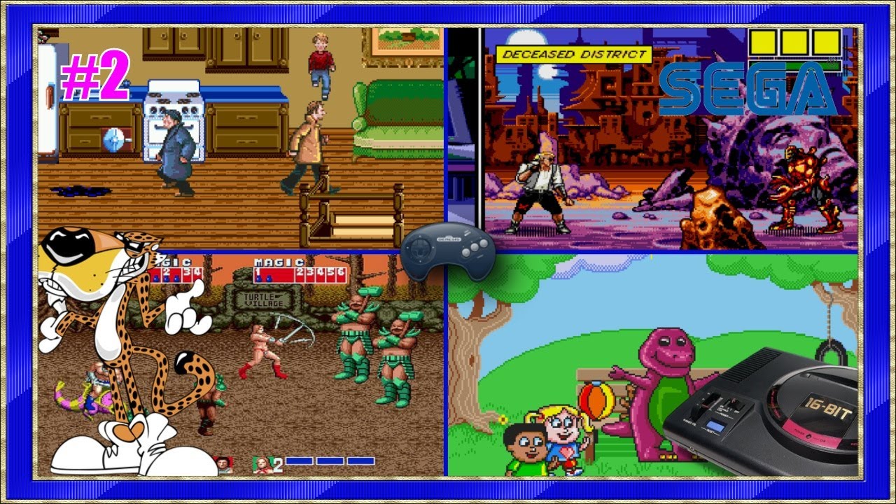100 Jeux de la Megadrive en 10 Minutes #2