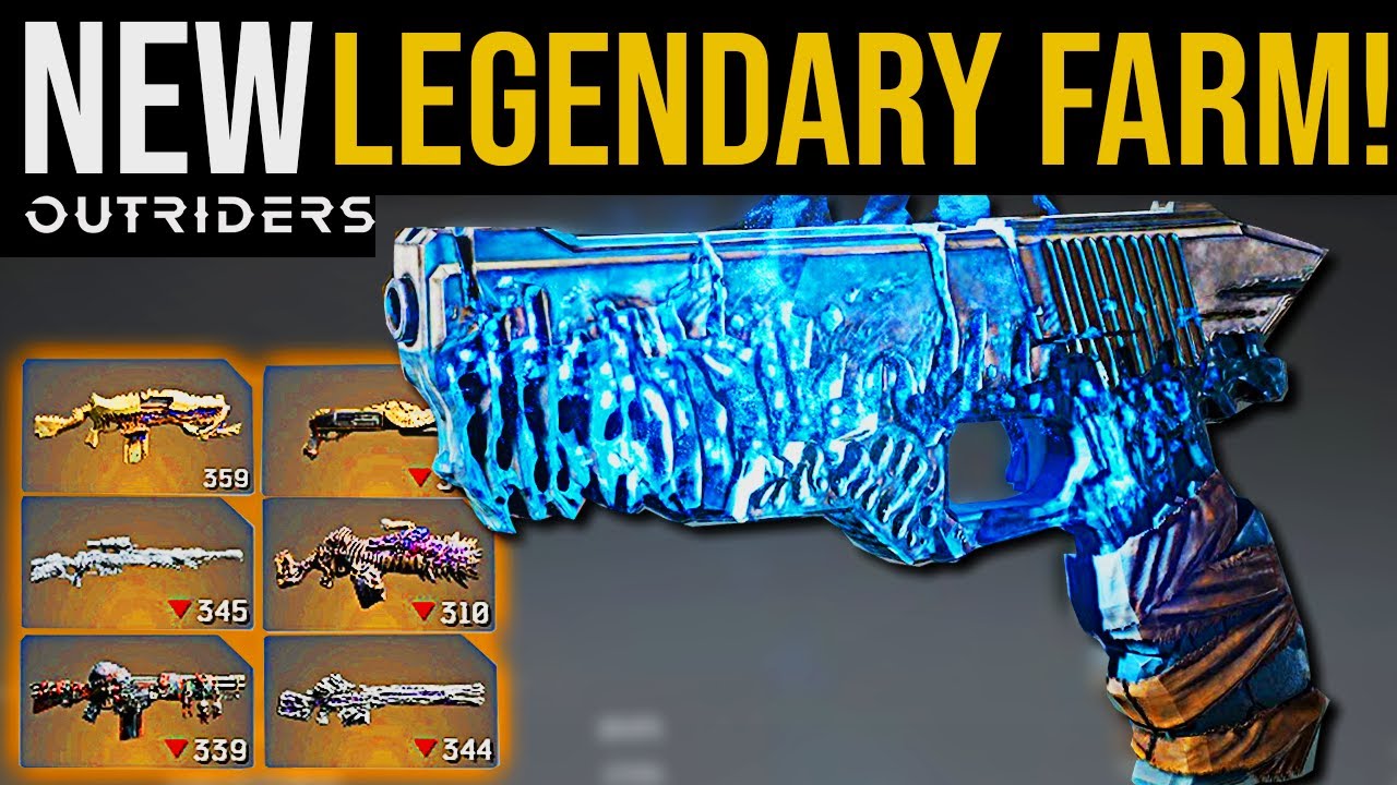 Outriders NEW LEGENDARY FARM 