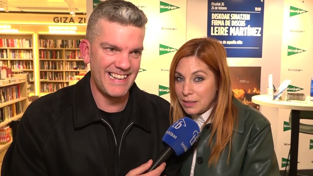LEIRE MARTÍNEZ FIRMA SU PRIMER DISCO EN EL CORTE INGLÉS DE BILBAO