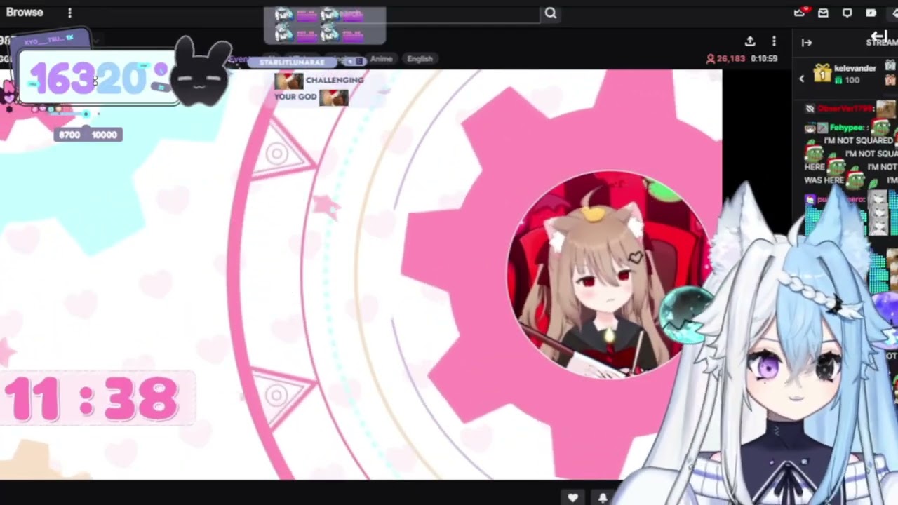 Aquwa vibes to the start of Neuro sama Subathon!