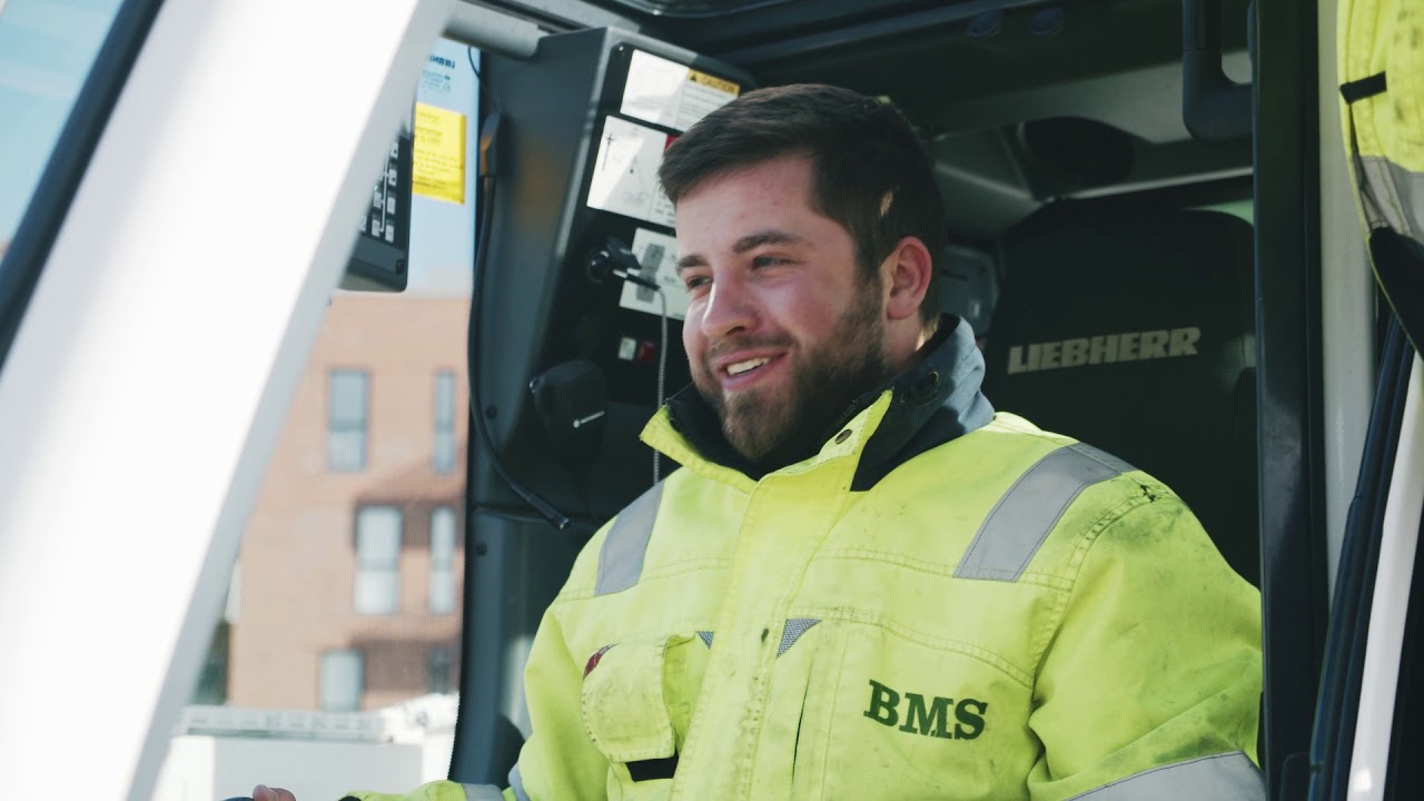 Mød Jens | Kranførerlærlingen, der både bruger sine hænder og sit hoved | Job i Transport