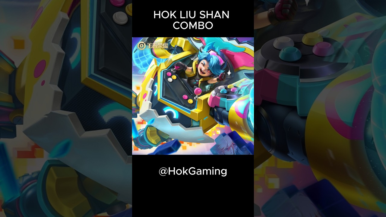 ✅MASTER HOK LIU SHAN COMBO IN JUST 1 MIN #hok #honorofkings #tutorial