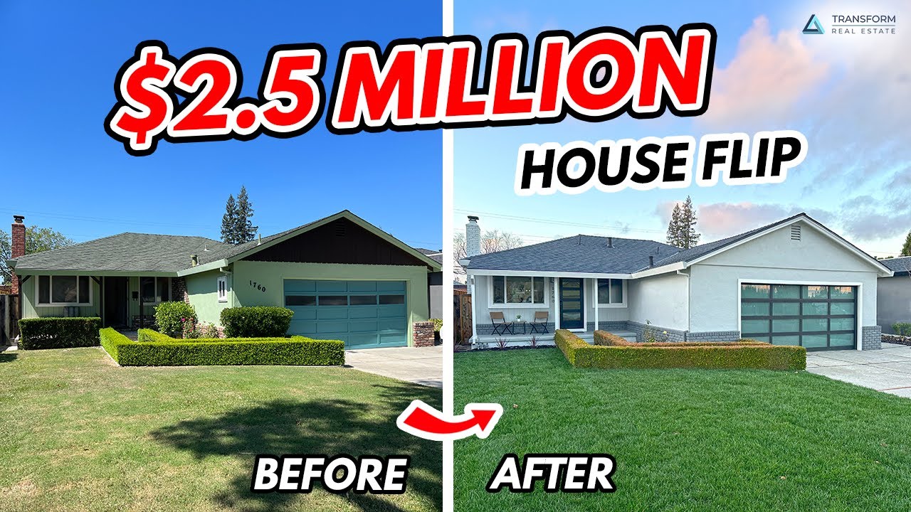 $2.5MM House Flip Before & After - Home Remodel Before & After