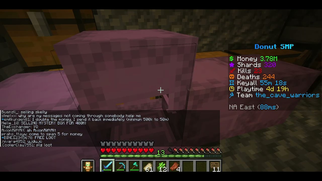 join my donut smp kingdom.