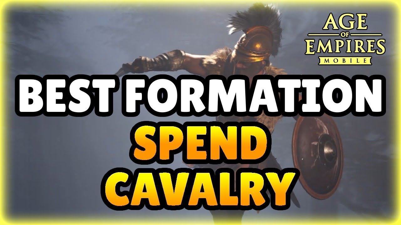 Age of Empires Mobile: BEST Early Game Spender Army Build - Cavalry