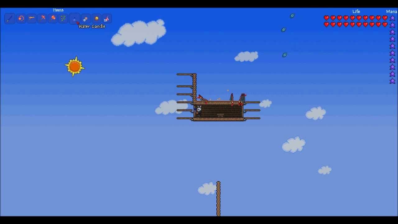 [Tutorial] Terraria  - Make a harpy farm.
