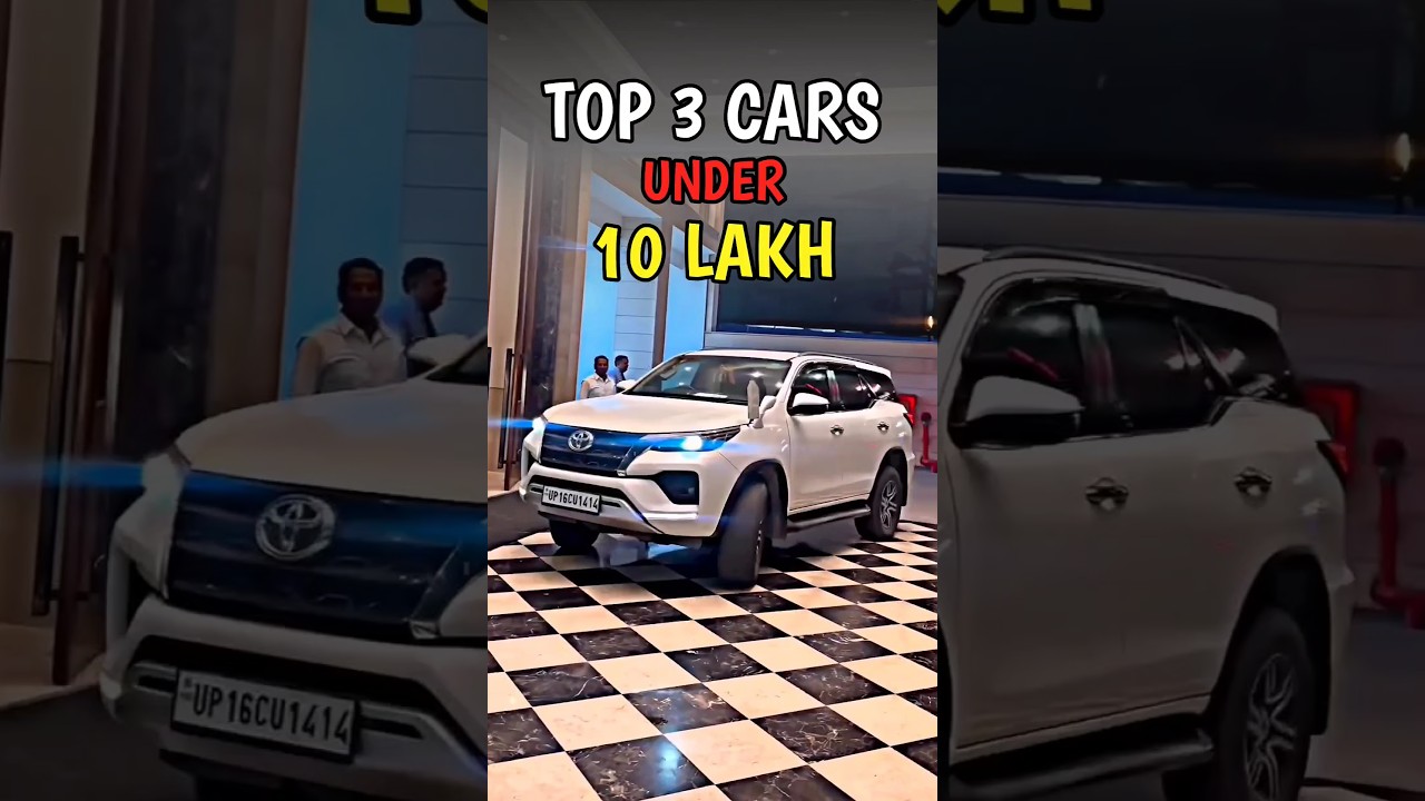 TOP 3 CARS UNDER 10 LAKH 🤑
