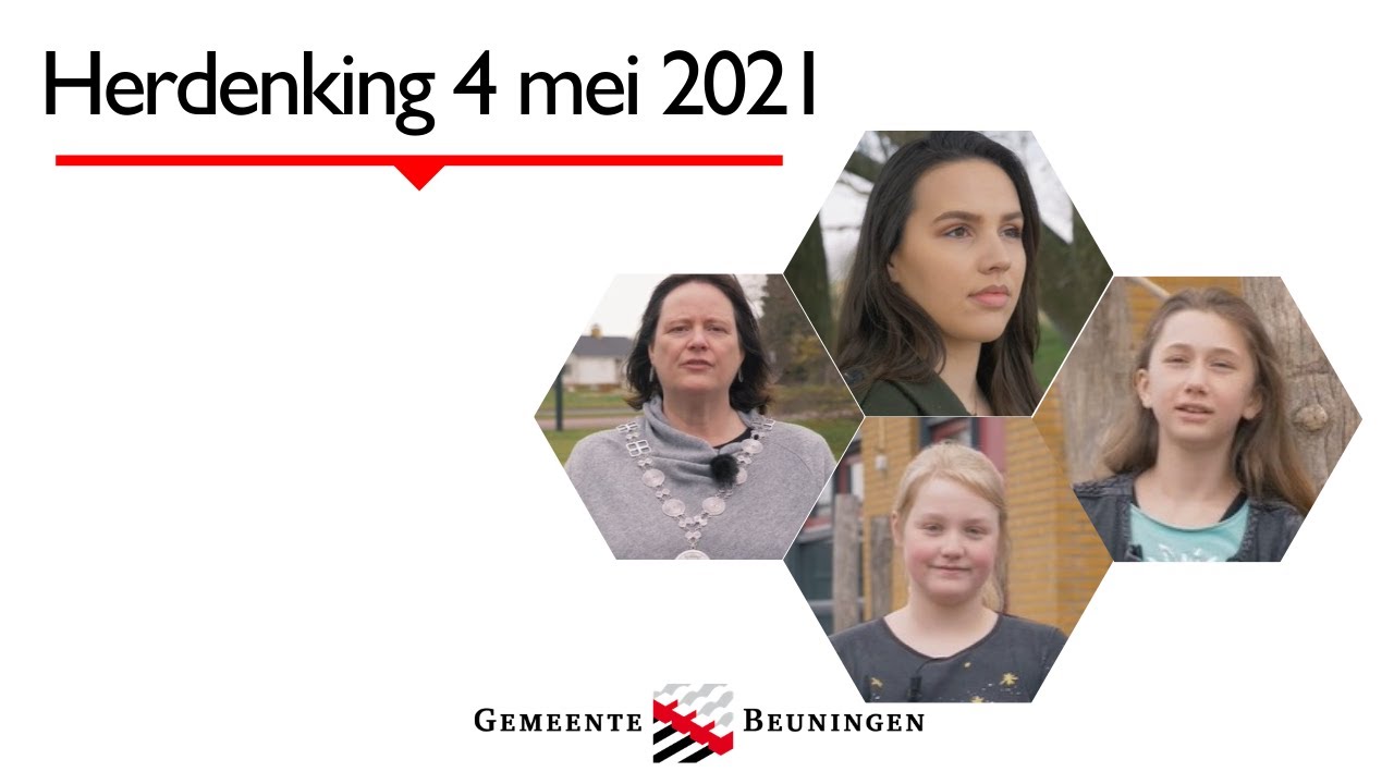 Herdenking 4 mei 2021 gemeente Beuningen