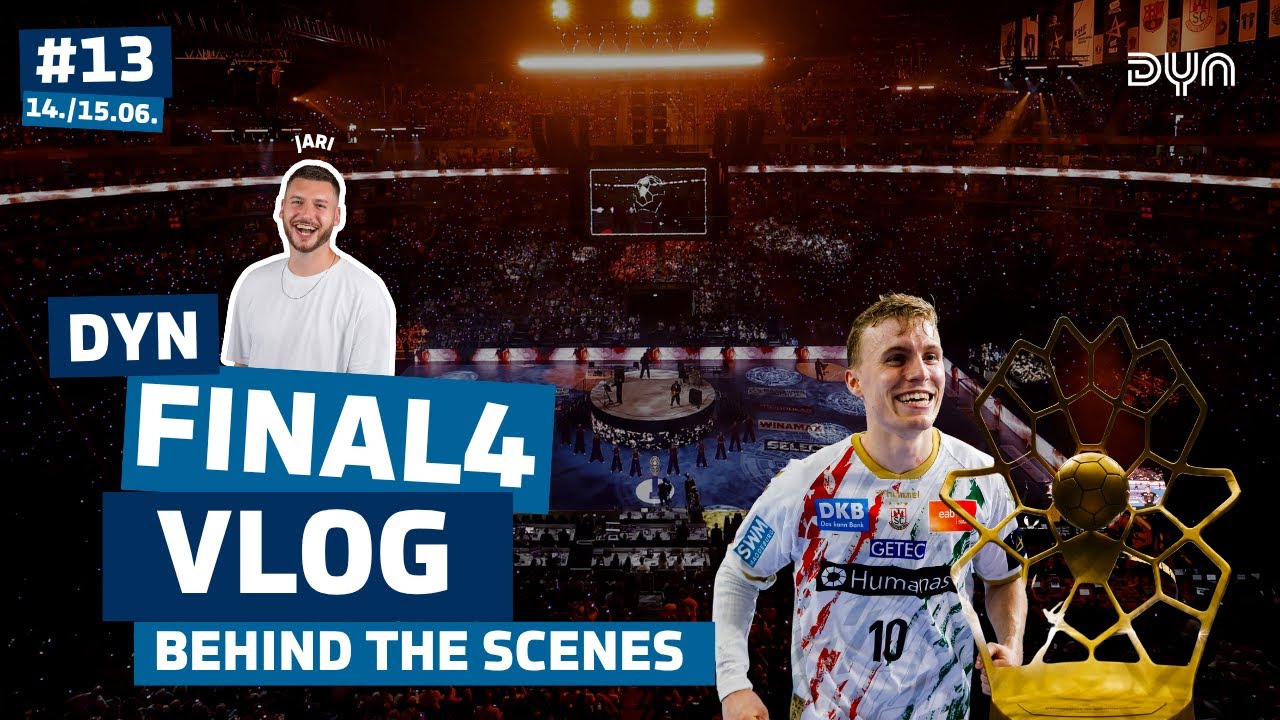 Die Könige Europas 👑 - Final4-Vlog vom Champions League Final4 mit Jari | Dyn Handball