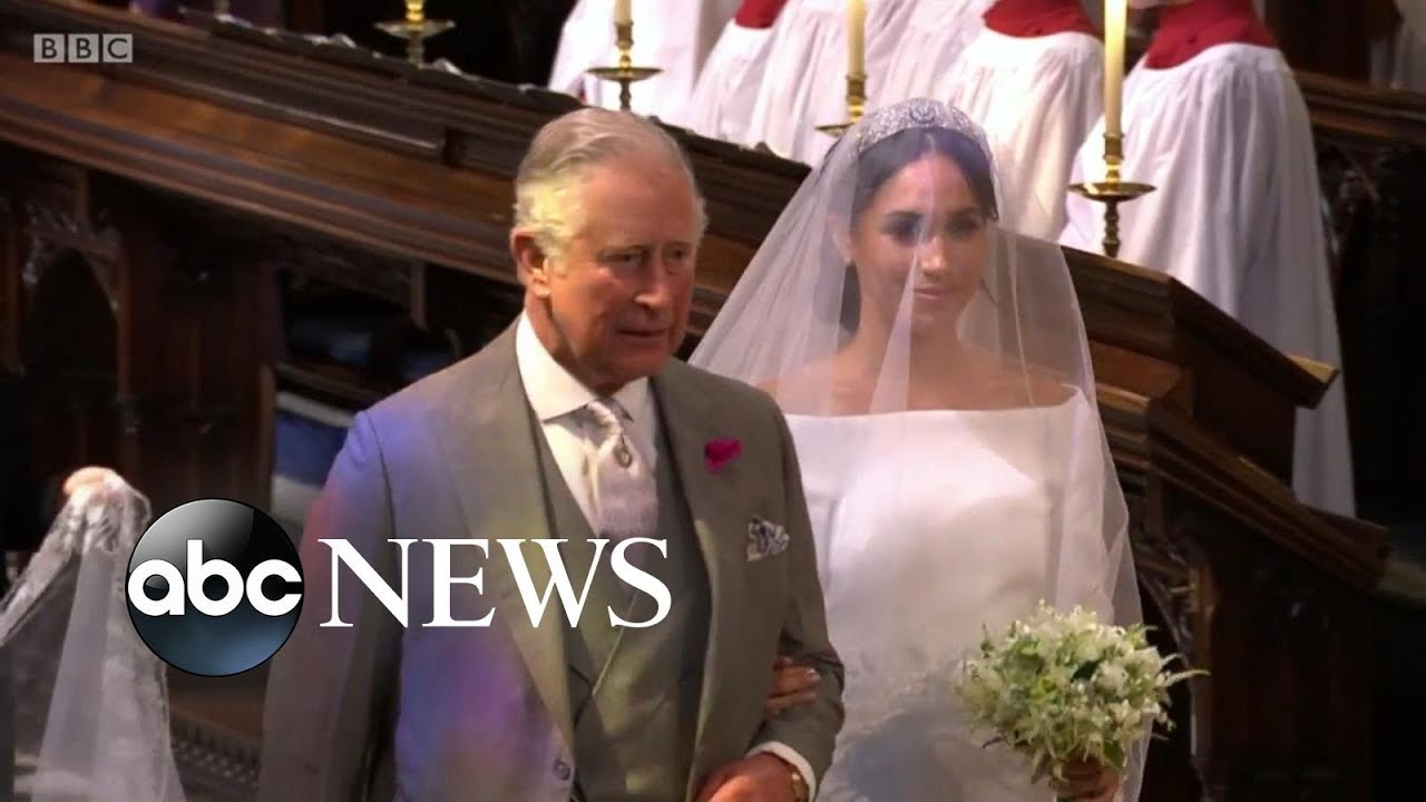 Inside the moment Prince Harry asked his dad to walk Meghan Markle down the aisle