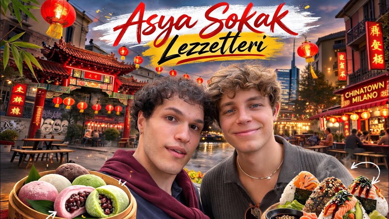 Milano Çin Mahallesi Sokak Lezzetlerini Deniyoruz!!!