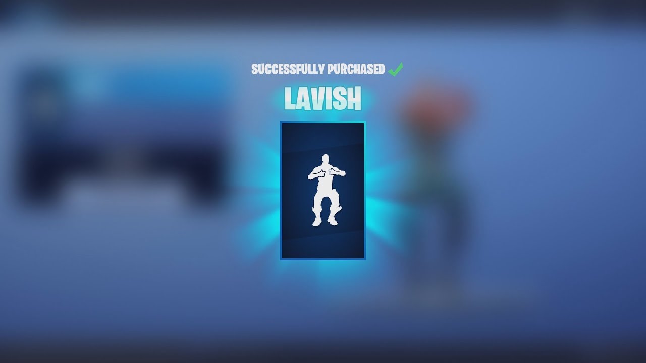 Spending 500 Fortnite V-Bucks On NEW Dancing Emote 'LAVISH' (Fortnite Shop Today)