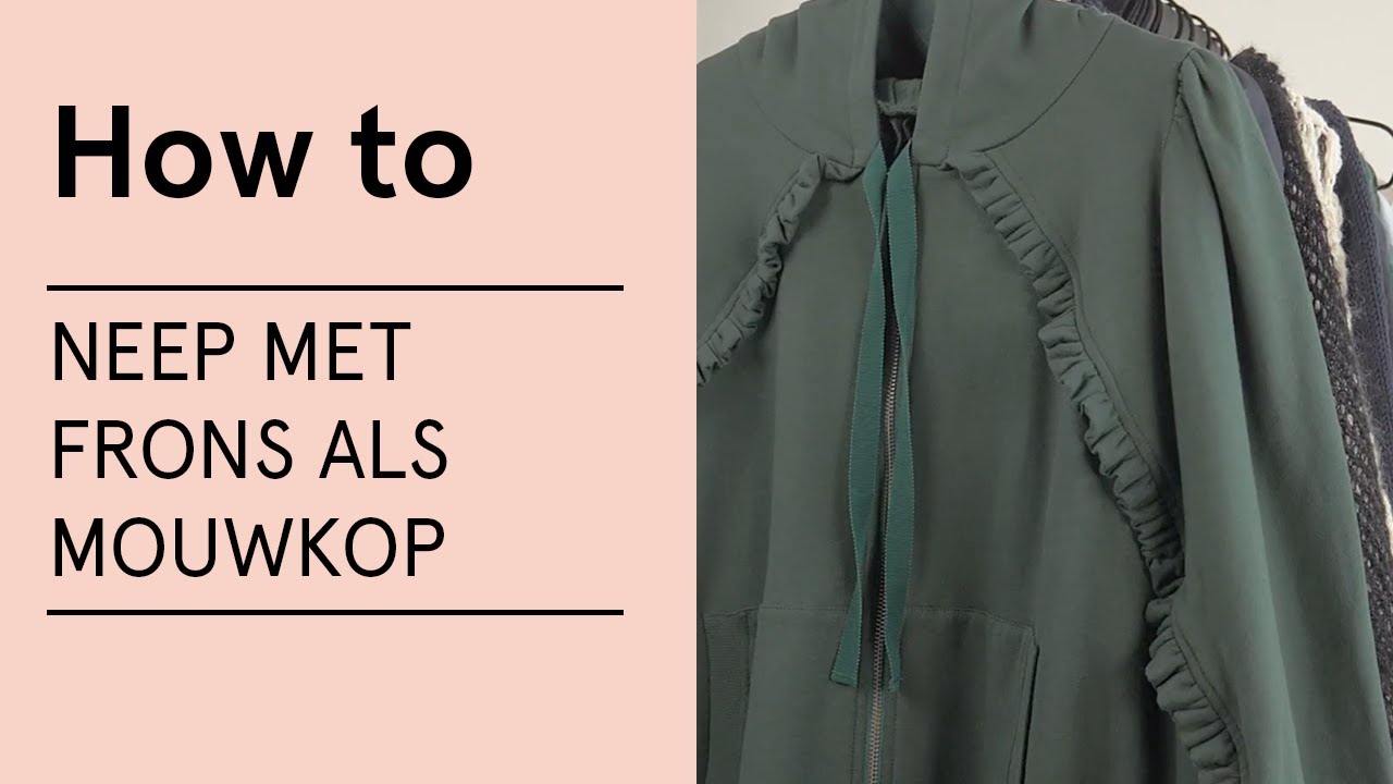 Tutorial: Neep met frons naaien om het effect van een mouwkop te creëren - Veritas