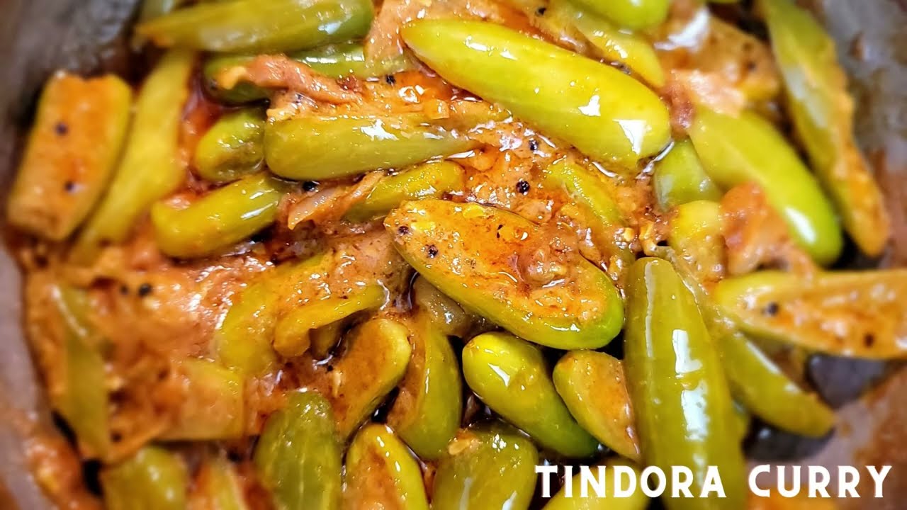 Tindora Curry / Sri Lankan style Tindora Curry