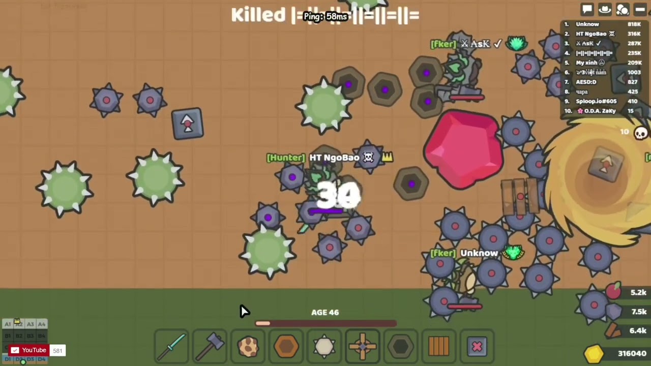 Sploop.io Raid Base #3