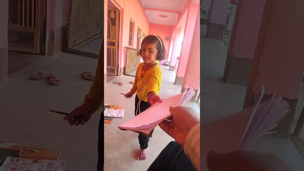 Cute baby study #viralvideo #school #education 