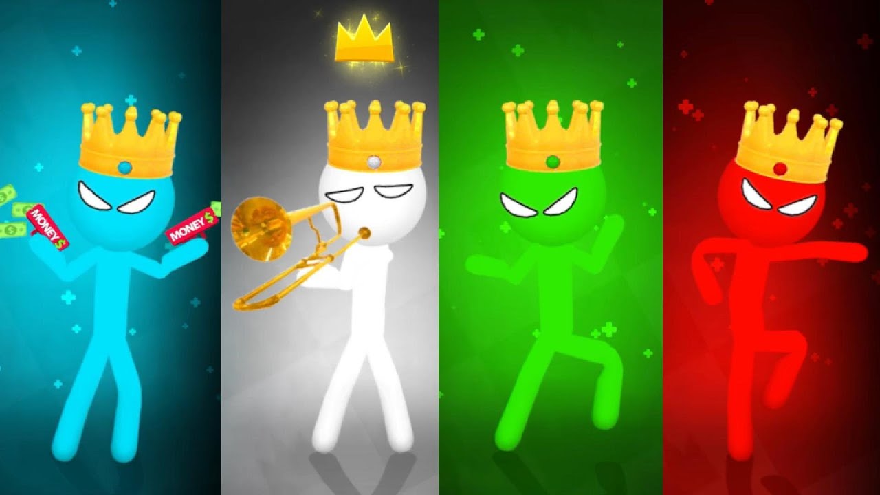 Вечеринка Stickman ❤️ МИНИ-ИГРЫ - Вечеринка Stickman 1 2 3 4 игрока