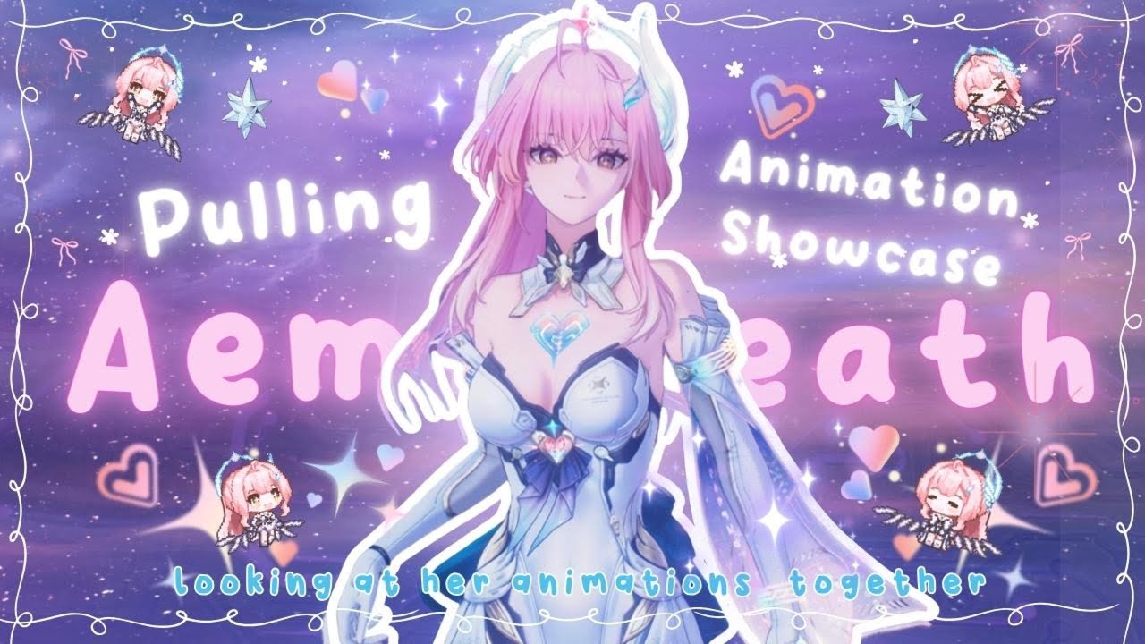 🩷🎤*⑅ Демонстрация анимации и движения Эймиат🌷🐇*゜| &deg;&bull;୨୧ Уютный геймплей &laquo;Грозовых волн&raquo;&bull;୨୧&bull;&deg;|