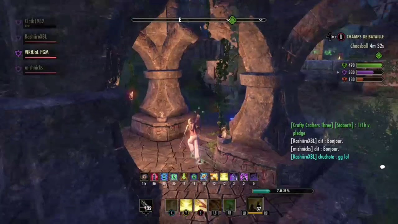 ESO PvP MULTICLASS GAMEPLAY
