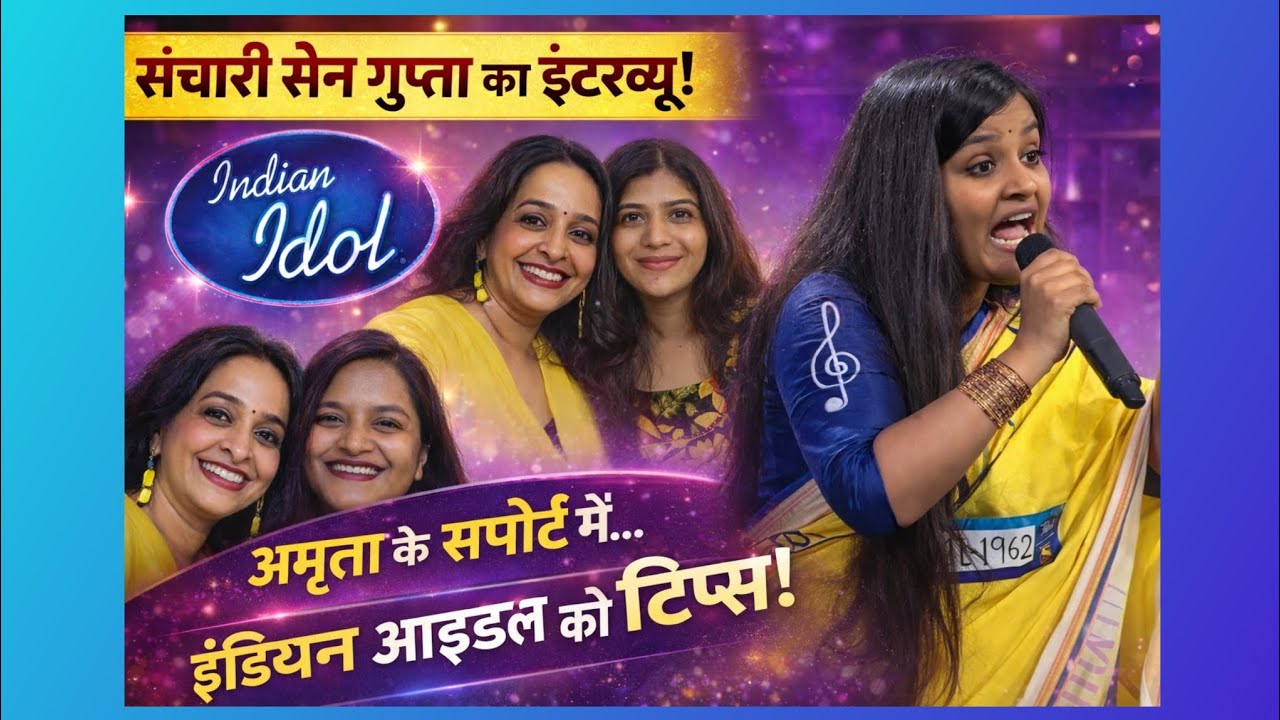 अमृता राजन के सपोर्ट में उतरीं आयडल 13 की संचारी सेनगुप्ता | इंडियन आइडल को दी ये बड़ी सलाह.