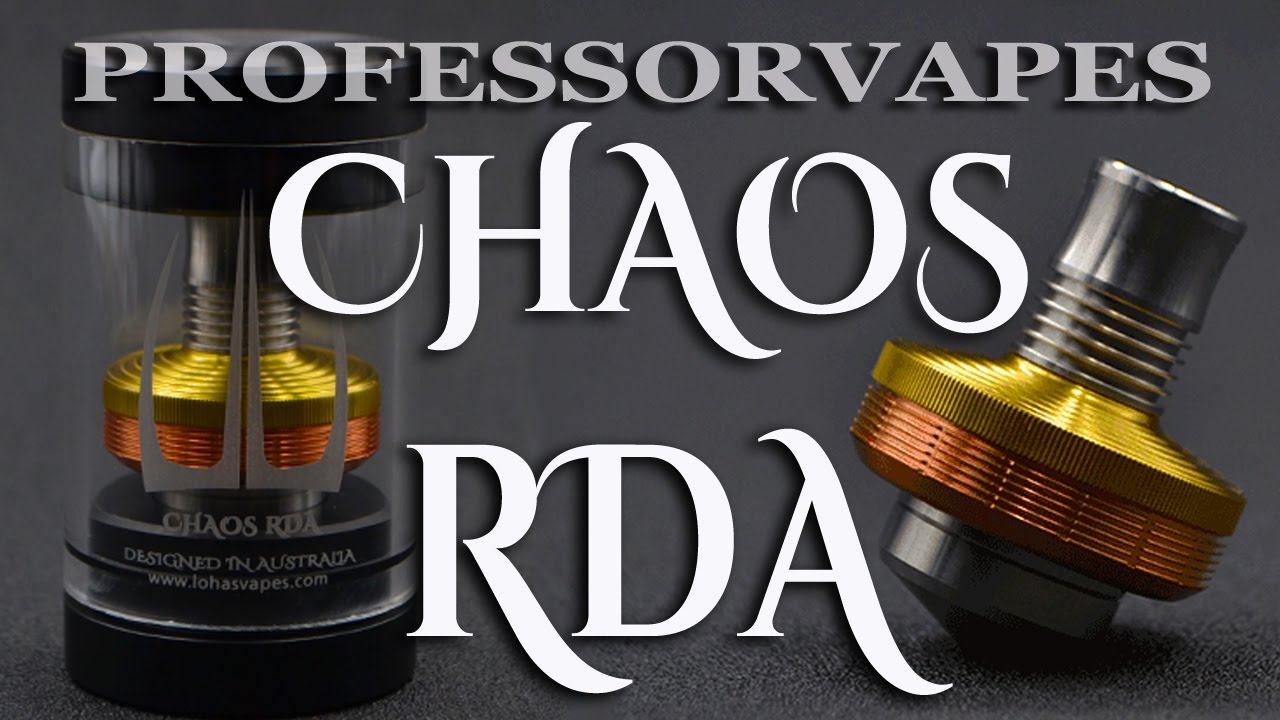 UFO ? ~Chaos RDA Dripper from lohasvapes awsome airflow & flavour lovely vape ~ full coil build