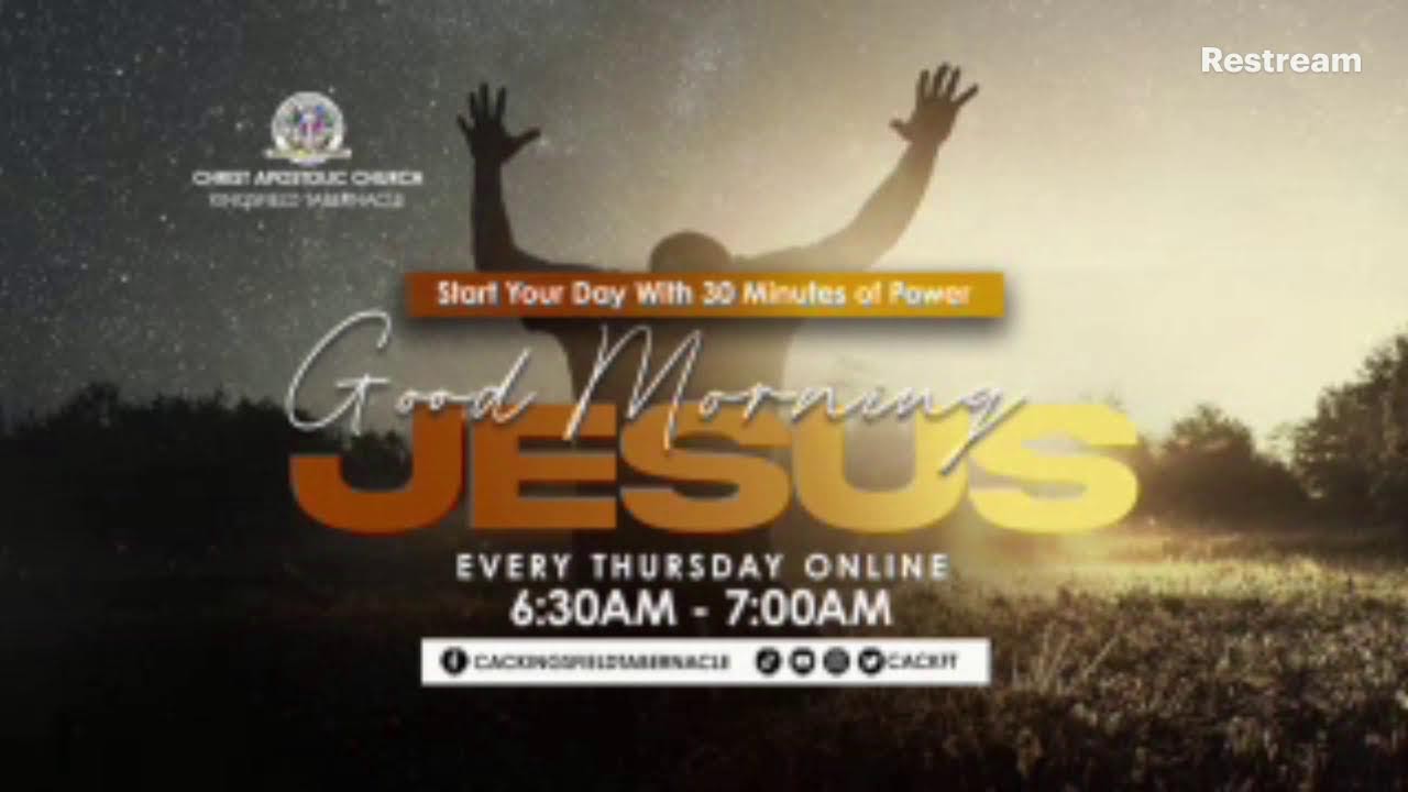 Good Morning Jesus Prayer Service