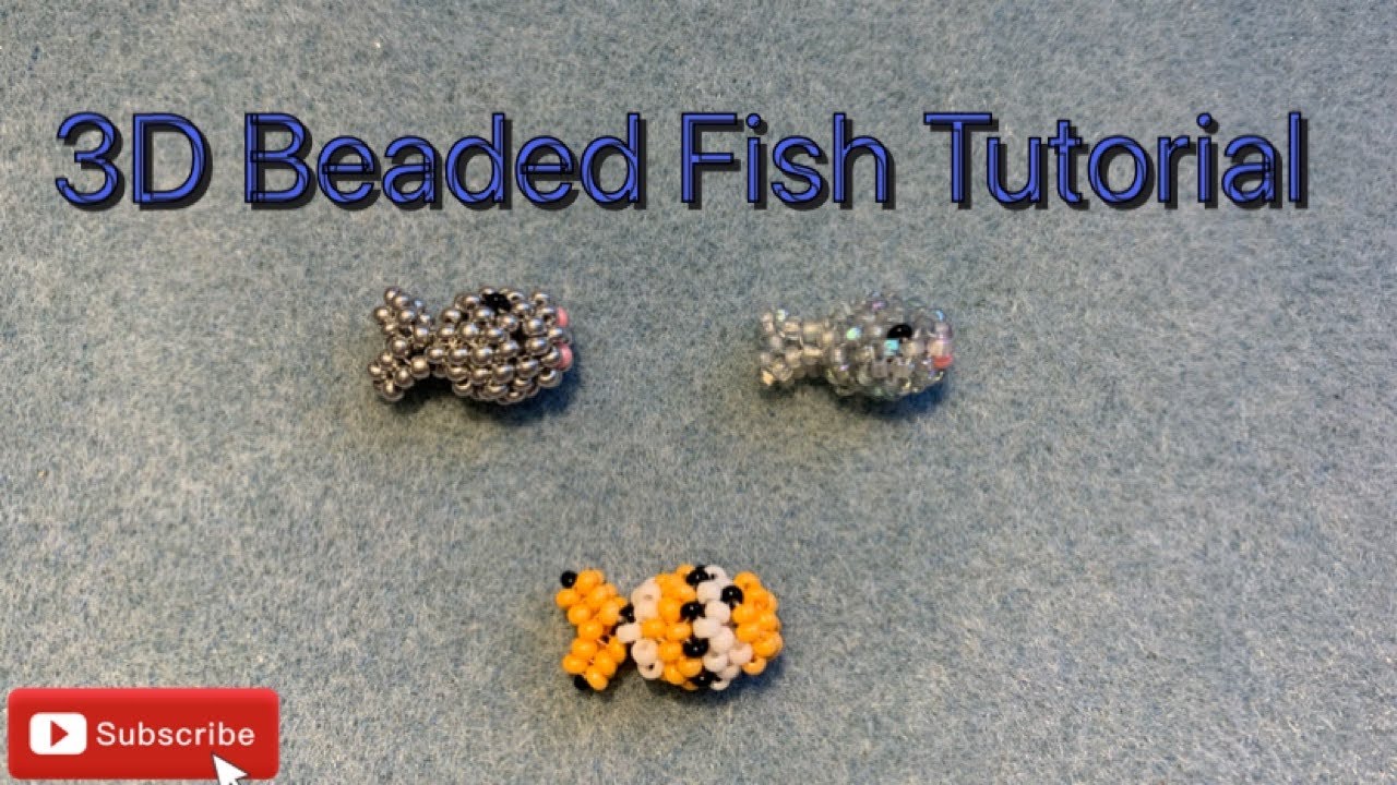3D Beaded Fish Tutorial