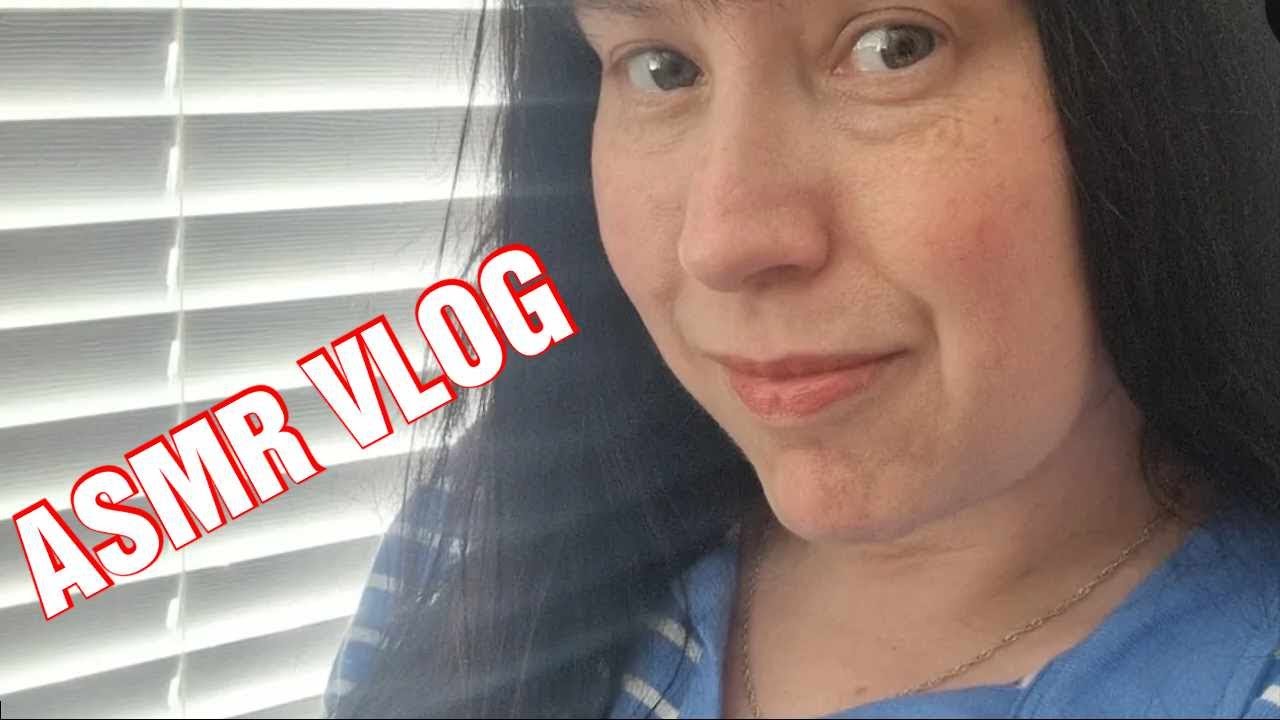ASMR VLOG ...  Spend the day with me .... Day in the life ASMR STYLE !