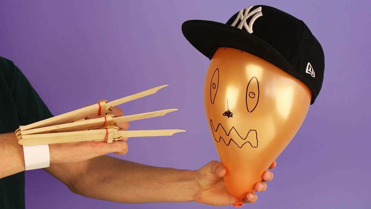 DIY Logan X-Men Wolverine Automatic Claws from 15 Popsicle Sticks