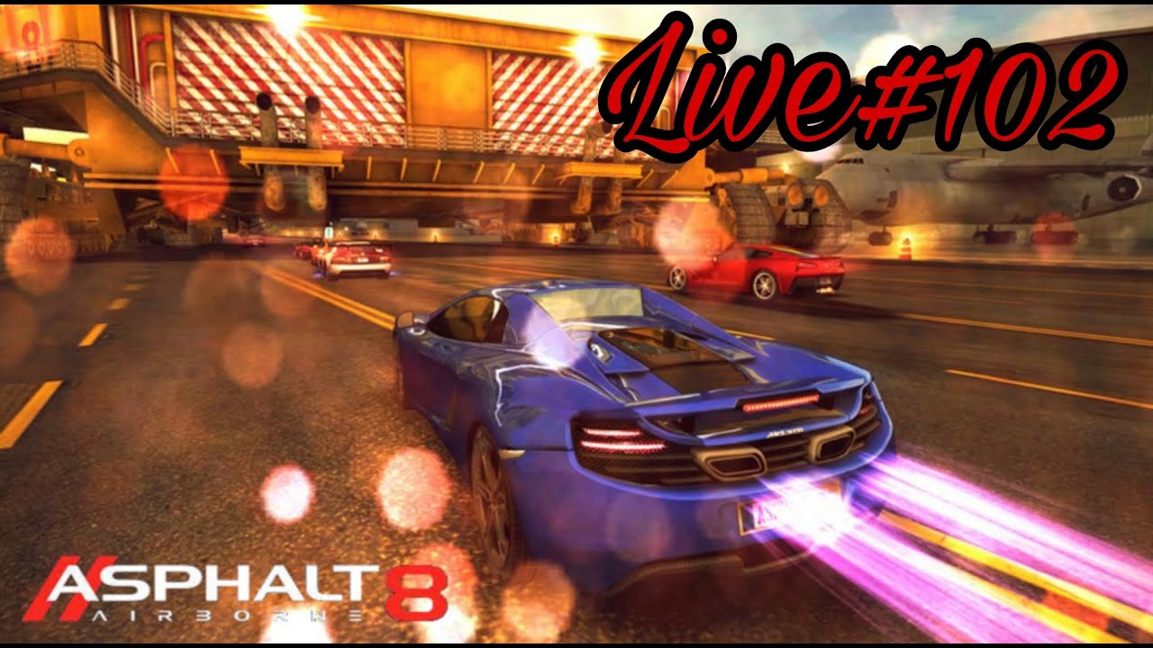 Live#102 Asphalt 8 - Multiplayer RETORNO OU DESPEDIDA?