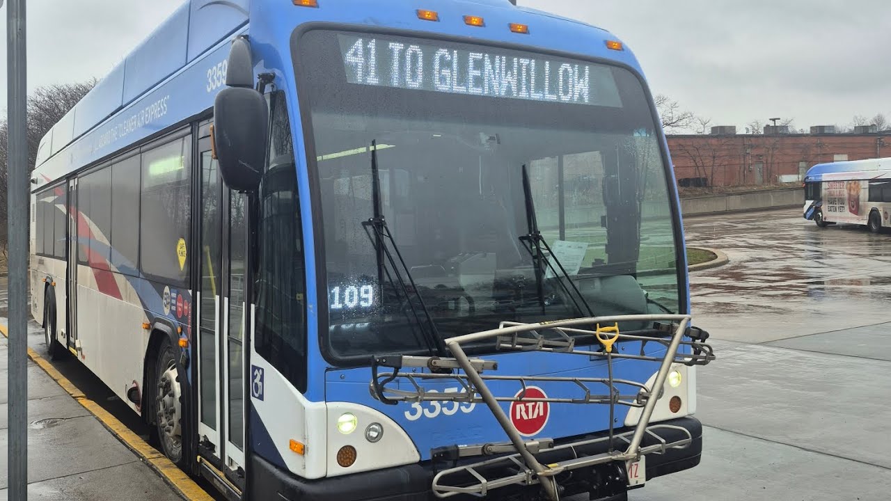 RTA Ride Rt 41 Warrensville to Glenwillow #3359 2015 Gillig BRT+CNG 40' 