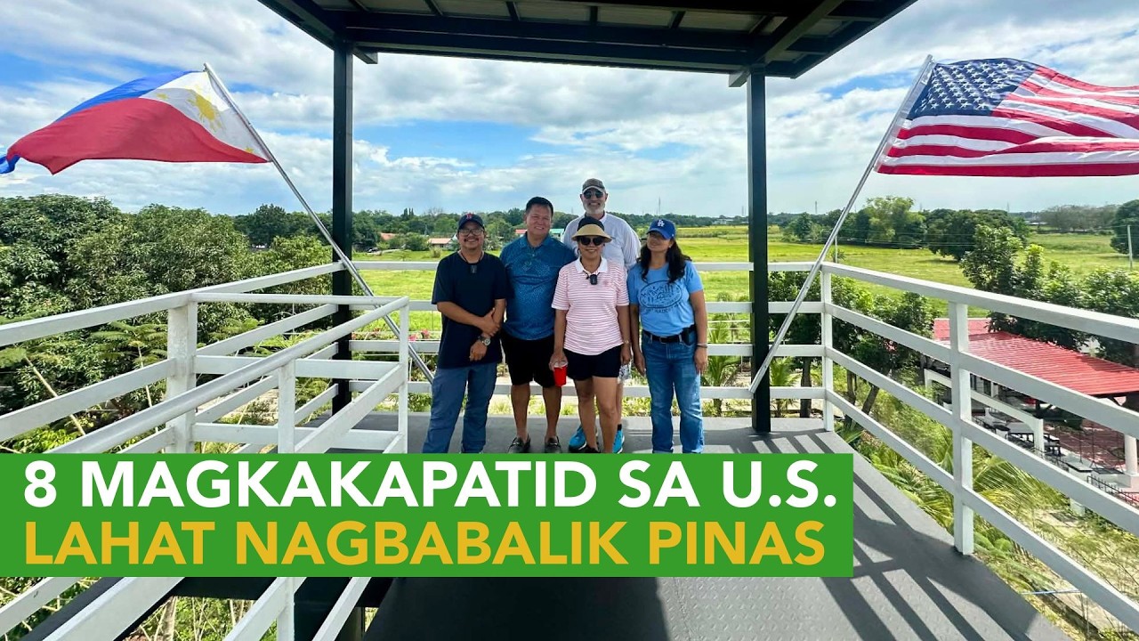 8 Magkakapatid Gumanda ang Buhay sa America for 35 Years, Ngayon Bakit Lahat Nagbabalikan Pinas!