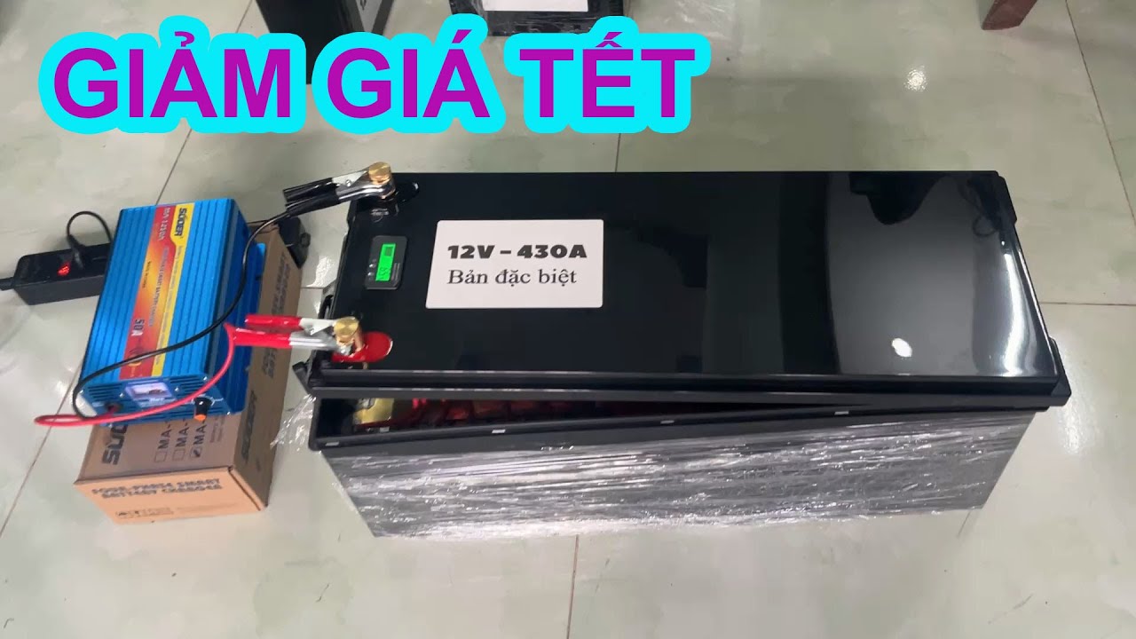 GIẢM GIÁ TẾT - Báo Giá Bình Pin lithium Điện Tử Thay Thế Bình Ắc Quy Axit 30a 45a 60a 75a 105a 300A