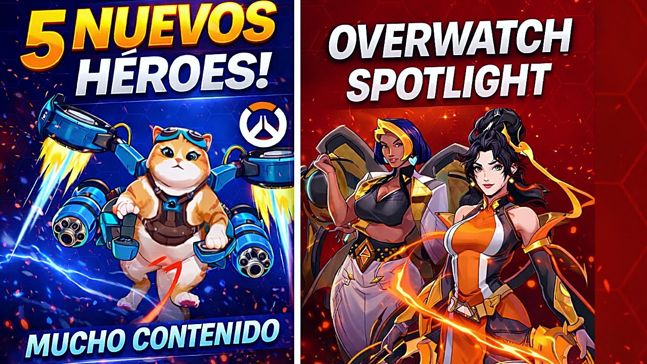 OVERWATCH SPOTLIGHT 🔥 Nuevos Héroes, Cambios y el Futuro del Juego