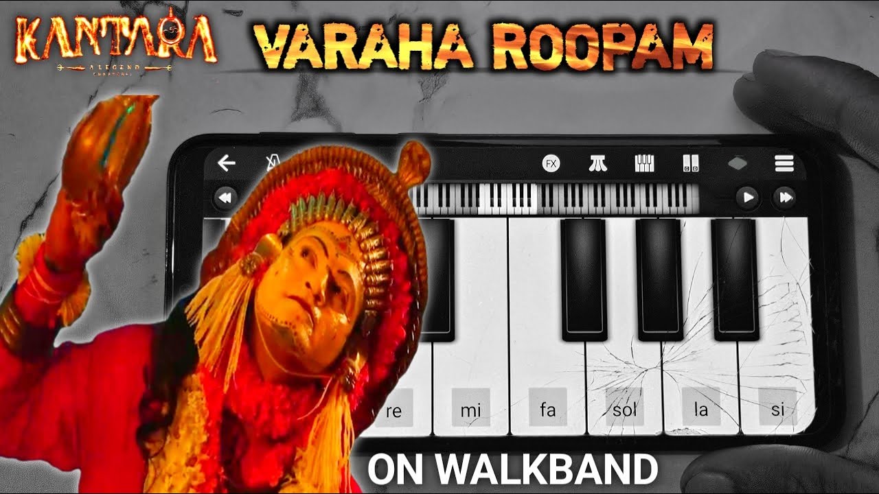 VARAHA ROOPAM - Kantara Chapter 1 Инструментальная песня на мобильном телефоне | Walkband