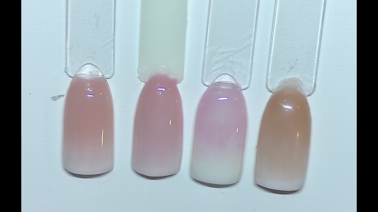 French Gel Fade (Baby Boomer Nails) French Ombre Sculpted Gel