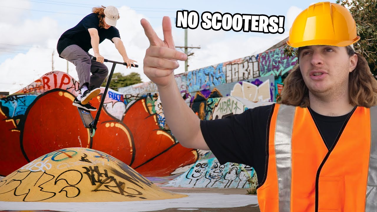 Scootering At Australia&rsquo;s Best D.I.Y Skatepark