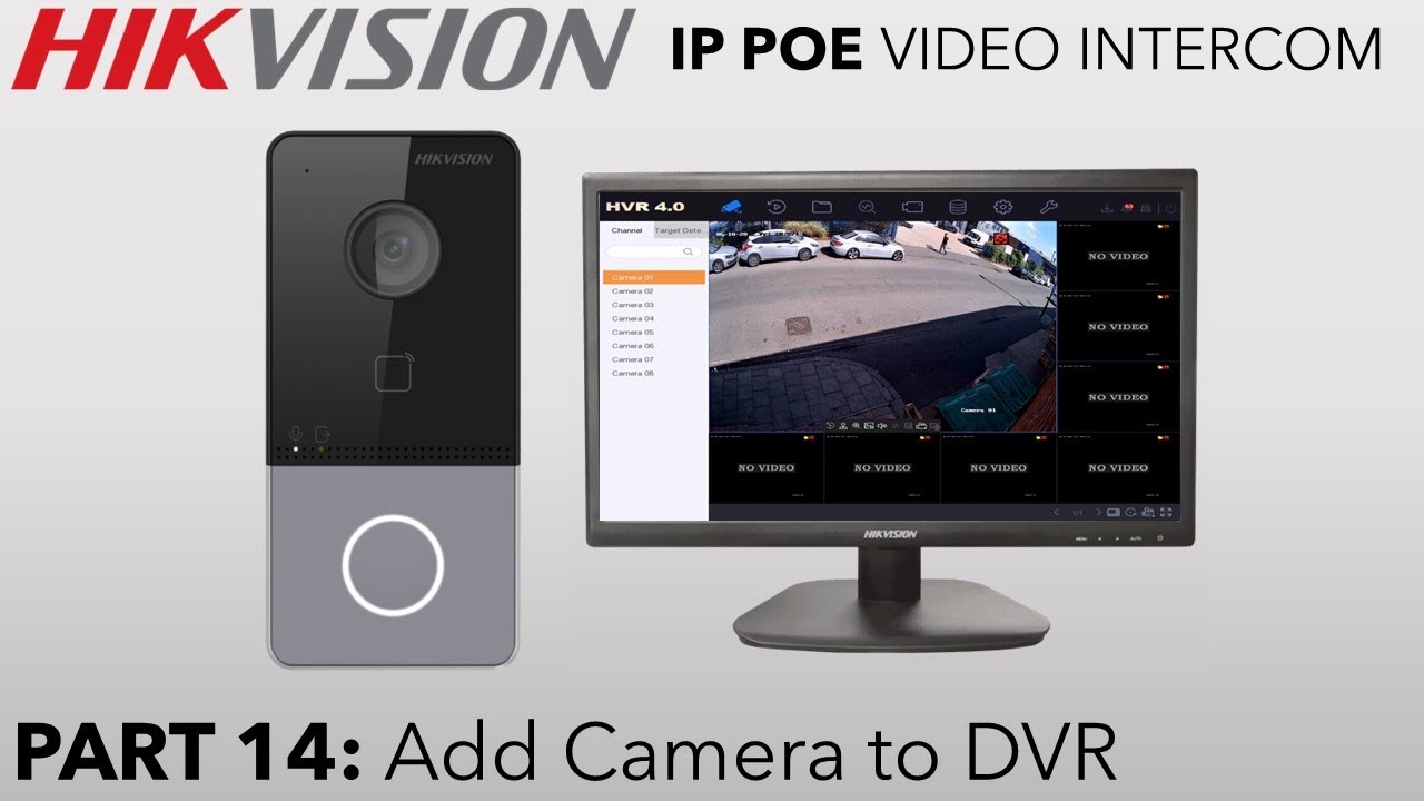 Руководство по установке IP-домофона Hikvision PoE Villa. Часть 14. Добавление камеры вызывной па...