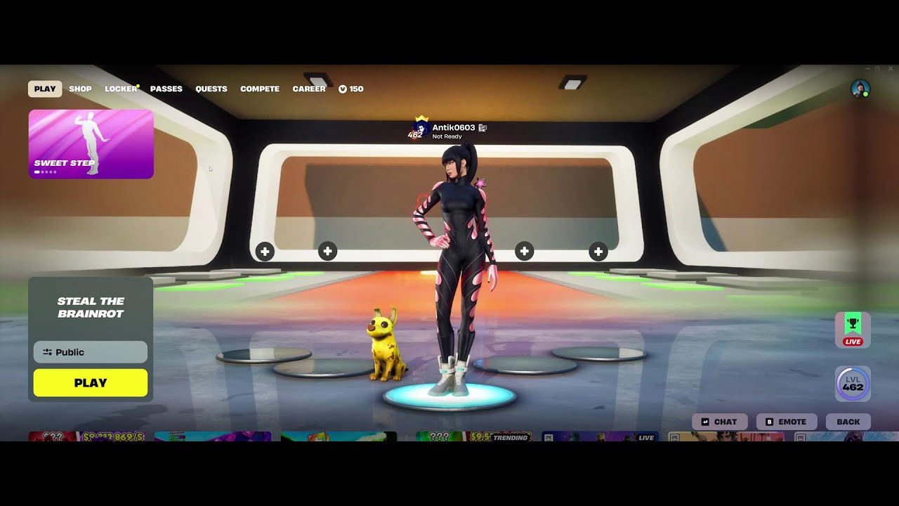 Fortnite - Steal the brainrot - Admin abuse event