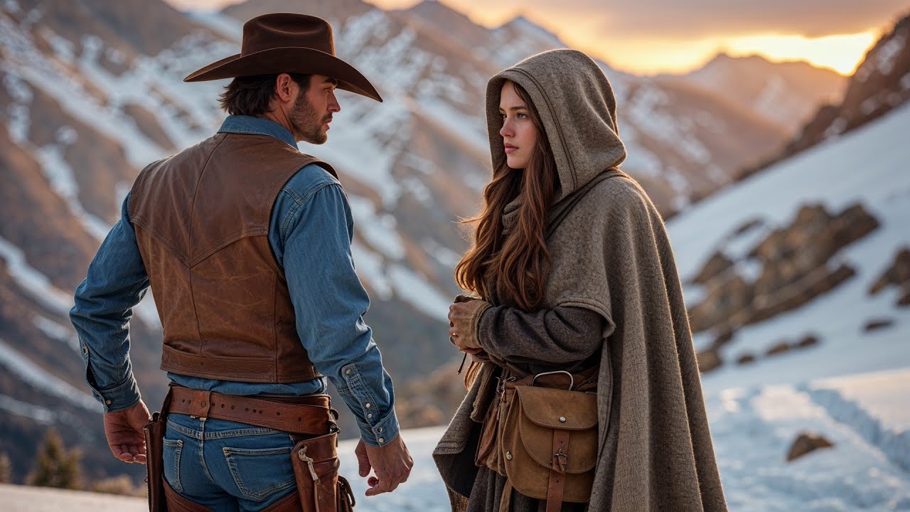 She Was Lost In The Mountains For Seven Days, The Cowboy Tracked Her Footprints Through The Snow