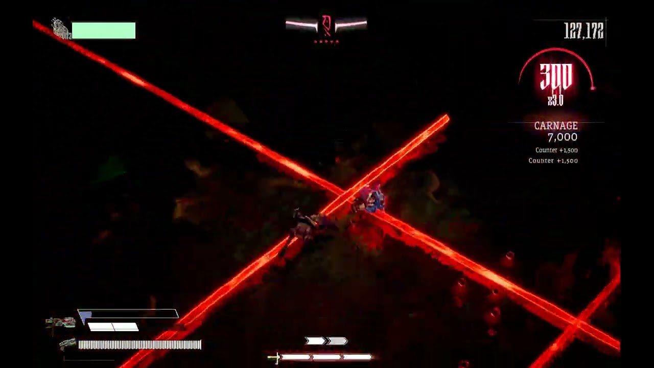 KILL KNIGHT Charged Mid-Range Sword and Mid-Range explosive gun