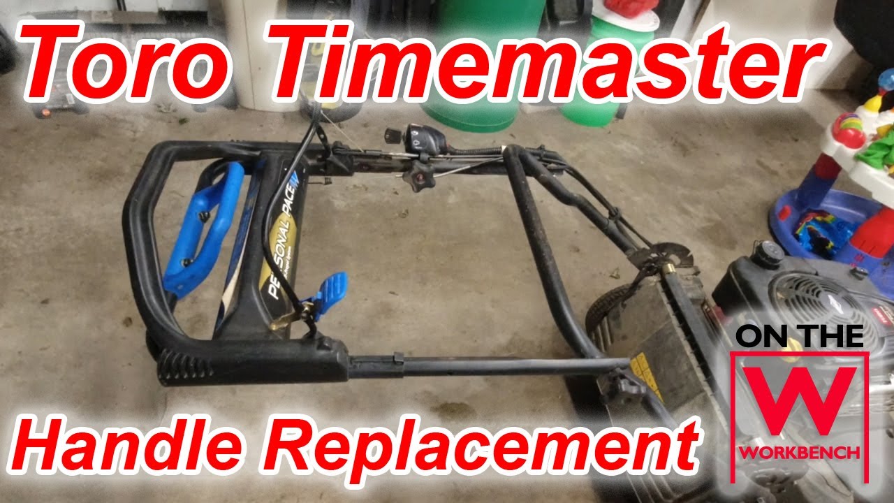 Замена верхней ручки Toro Timemaster