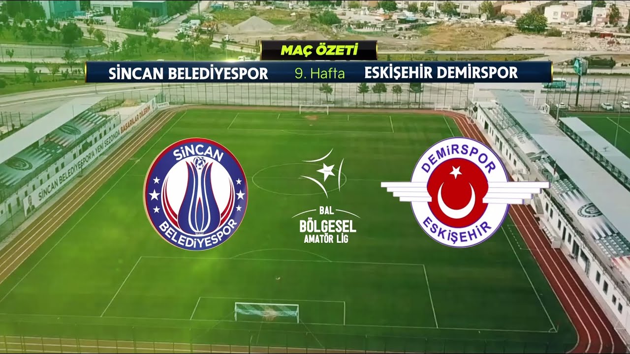 Sincan Belediyespor 3️⃣ - 1️⃣ Eskişehir Demirspor