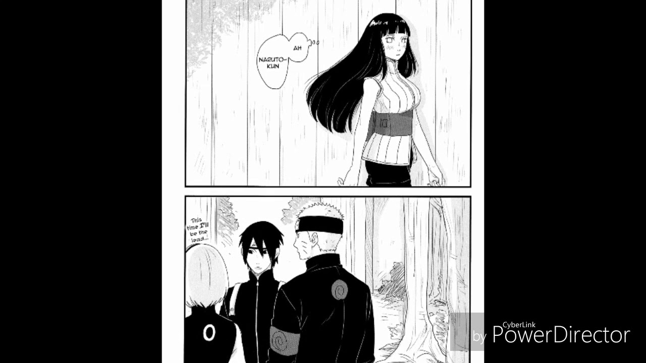Naruhina doujinshi Naruto's haircut