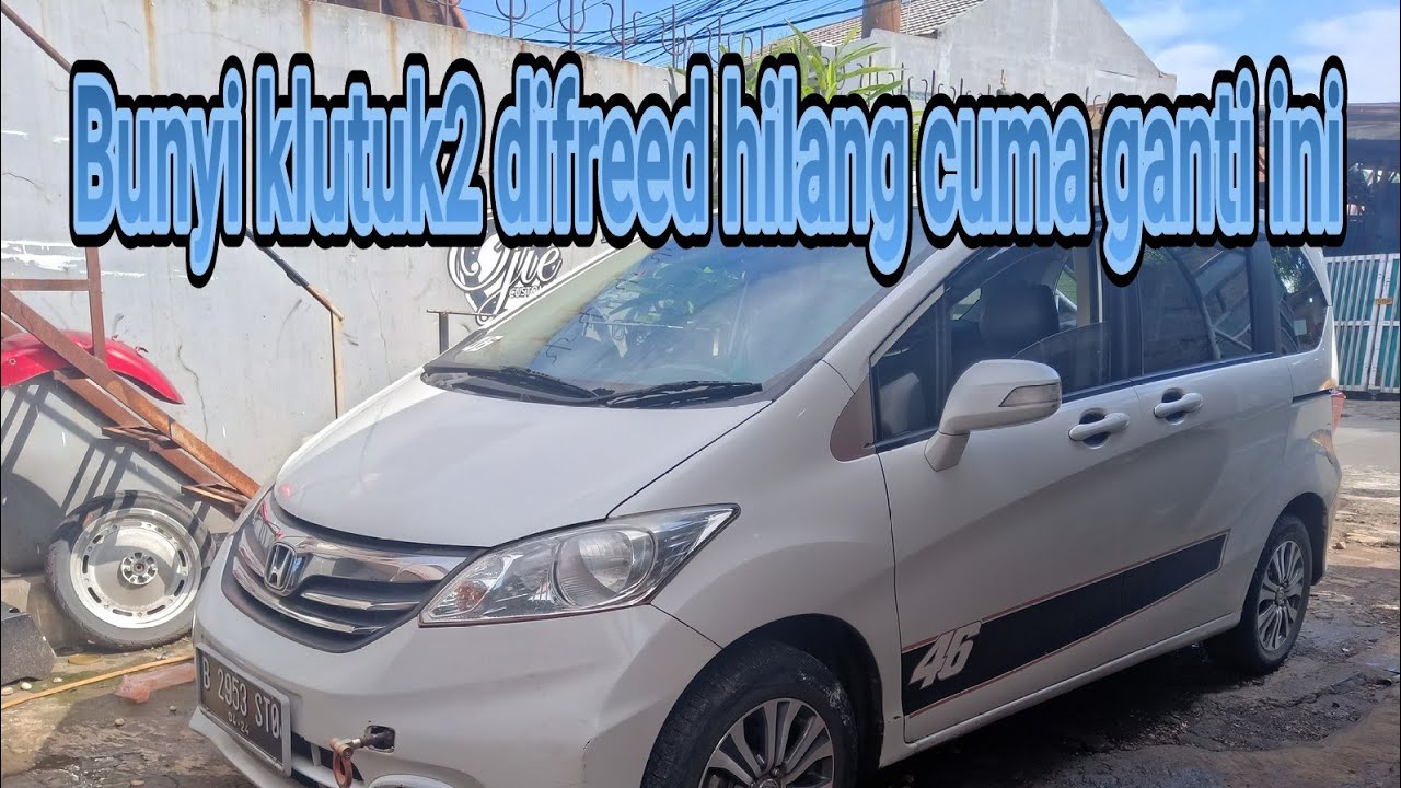 kaki2 depan honda freed bunyi ini penyebabnya
